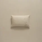 بيت مخدة ميكرو مطرز ٢ قطعة بيج غامق