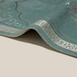 سجادة صلاة شنيل أخضر