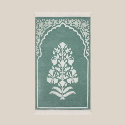 سجادة صلاة بحشوة ميموري فوم أخضر