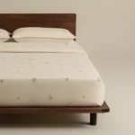 ⁦بيت لحاف قطن مطرز بيج غامق⁩ - الصورة ⁦6⁩