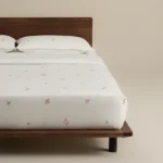 بيت لحاف قطن مطرز بينك