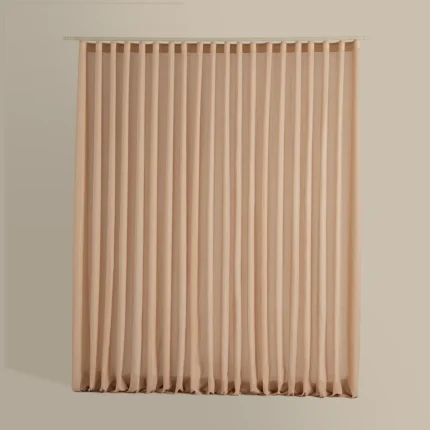 ستارة شباك شفافة لون بيج