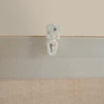 ستارة شباك شفافة لون بيج