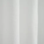 ستارة شباك شفافة باللون الأوف وايت