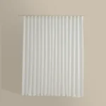 ستارة شباك شفافة لون أوف وايت