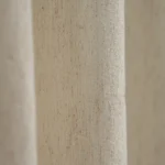 ستارة شباك شفافة بلون بيج