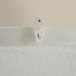 ستارة شباك شفافة باللون البيج