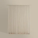 ستارة شباك شفافة لون بيج