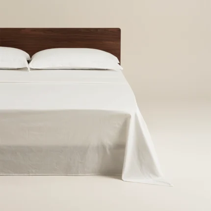 شرشرف سرير قطن أوف وايت