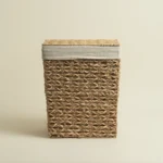 "سلة غسيل متعددة المقاسات لون بني غامق "