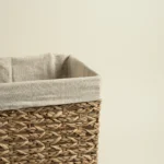 "سلة غسيل متعددة المقاسات لون بني غامق "