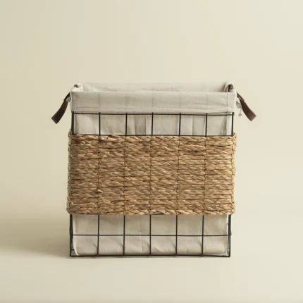 سلة غسيل متعددة المقاسات لون بيج غامق