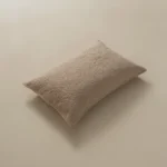 بيت مخدة ماكرو ٢ قطعة بيج غامق