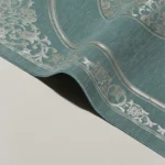 سجادة صلاة شنيل اخضر