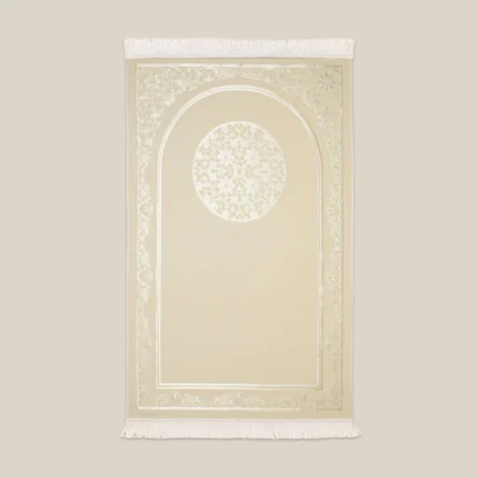 سجادة صلاة شنيل أوف وايت