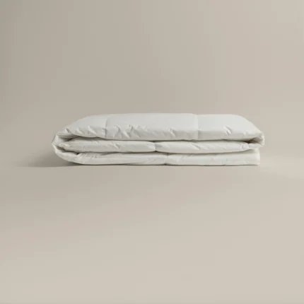 حشوة لحاف قطن بكثافة 150 جم/م² أبيض