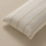 بيت مخدة مايكروفايبر 2 قطعة - لون بيج غامق