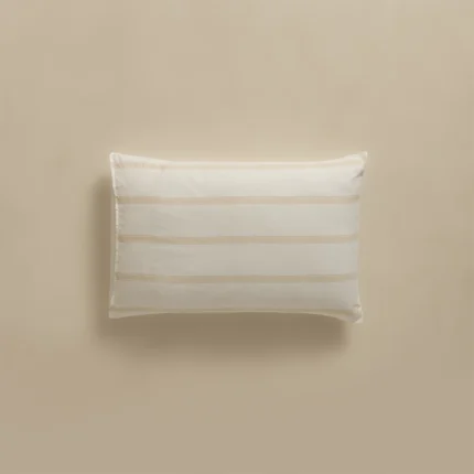 بيت مخدة مايكروفايبر 2 قطعة - لون بيج غامق