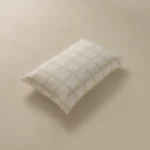 بيت مخدة مايكروفايبر 2 قطعة - لون بيج غامق