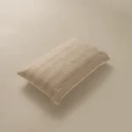 بيت مخدة مايكروفايبر 2 قطعة - لون بيج غامق