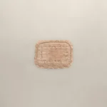 دعاسة حمام قطن مطرزة - بينك